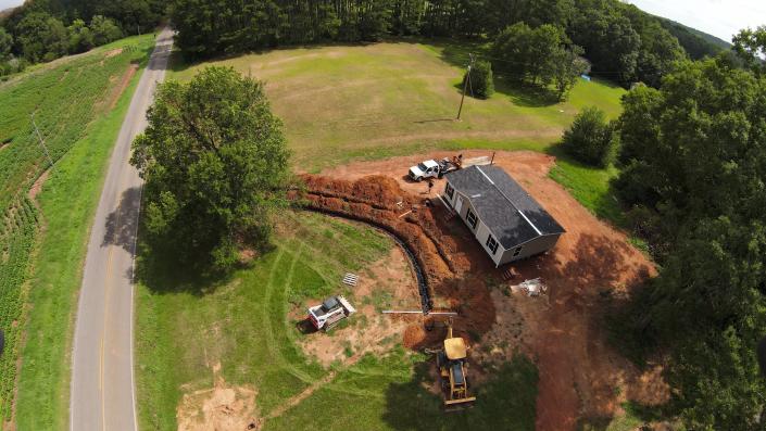 Septic system installed in Wilsonville 