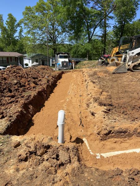 Elgin septic system installed in Shelby al on lay lake