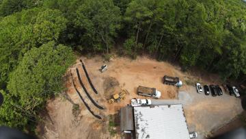 Septic system install in Chelsea,Al